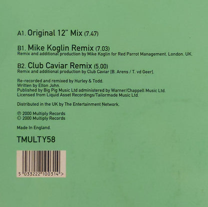 Hurley & Todd : Sunstorm (12")