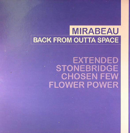 Mirabeau (2) : Back From Outta Space (2x12", Promo)