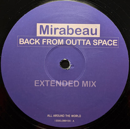 Mirabeau (2) : Back From Outta Space (2x12", Promo)