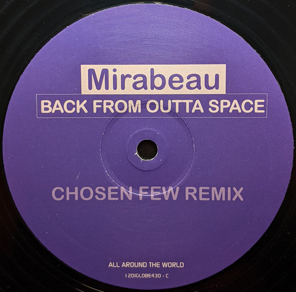 Mirabeau (2) : Back From Outta Space (2x12", Promo)