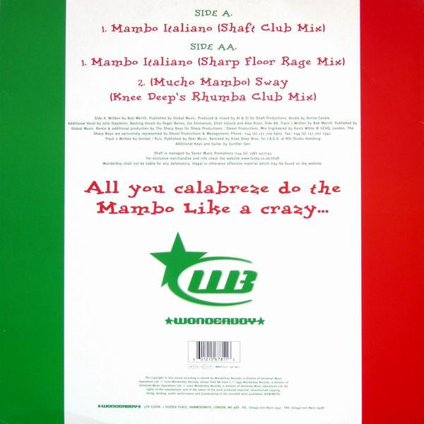 Shaft : Mambo Italiano (12")