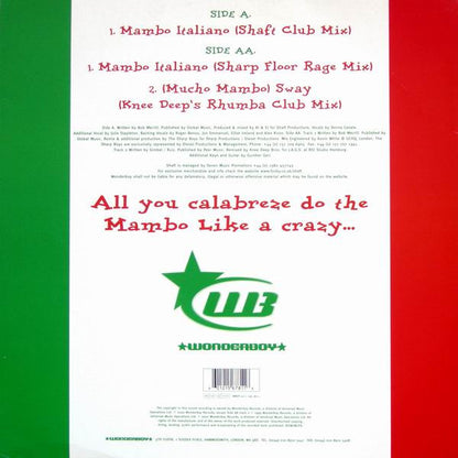 Shaft : Mambo Italiano (12")