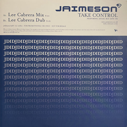 Jaimeson : Take Control (12", Promo)