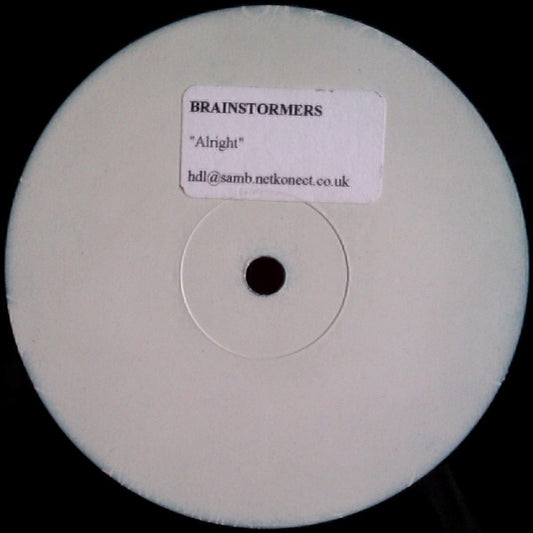 Brainstormers (3) : Alright (12", W/Lbl, Sti)