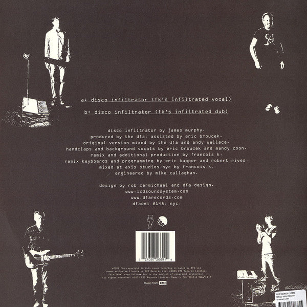 LCD Soundsystem : Disco Infiltrator (Remixes) (12")