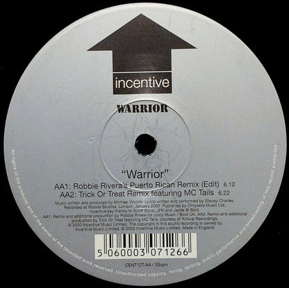 Warrior : Warrior (12")
