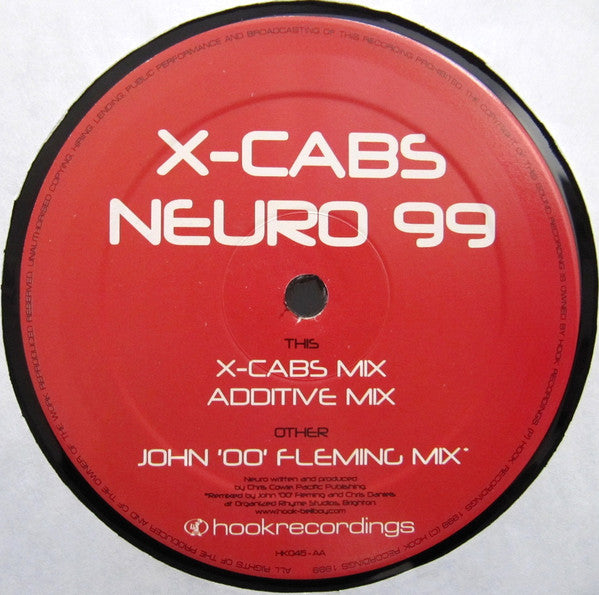 X-Cabs : Neuro 99 (12")
