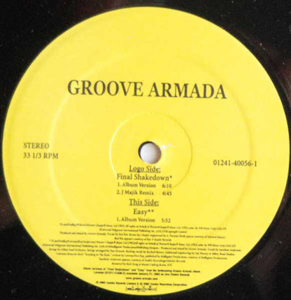 Groove Armada : Final Shakedown (12")