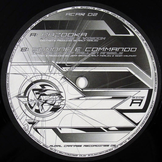 Bazooka / SumOne & Commando (3) : Knowledge & Wisdom / The Flesh Of Fallen Angels (12", EP)