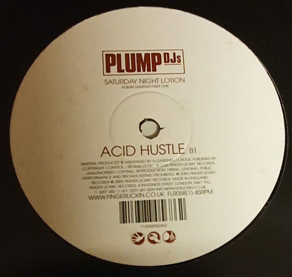 Plump DJs : The Rub Off / Acid Hustle (12")