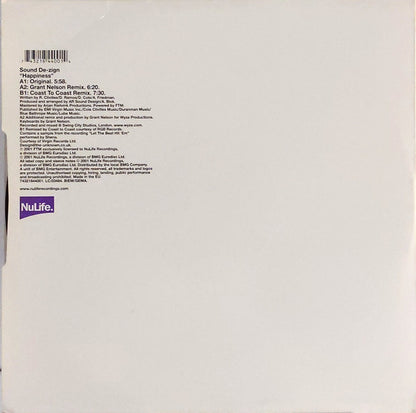 Sound De-Zign : Happiness (12")