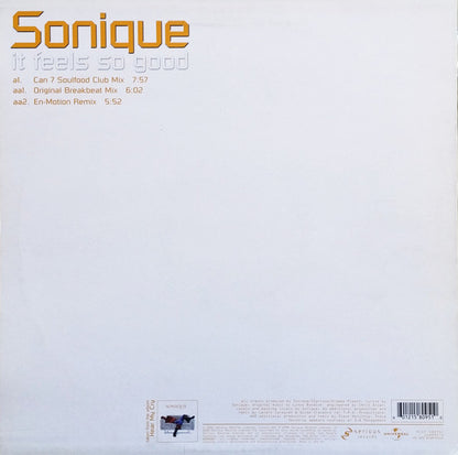 Sonique : It Feels So Good (12", Single)