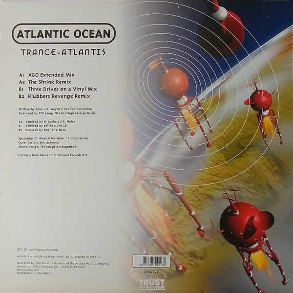 Atlantic Ocean : Trance-Atlantis (12")