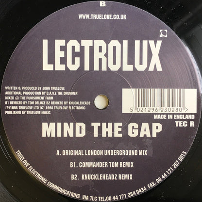 Lectrolux : Mind The Gap (12")