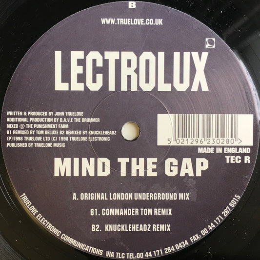Lectrolux : Mind The Gap (12")