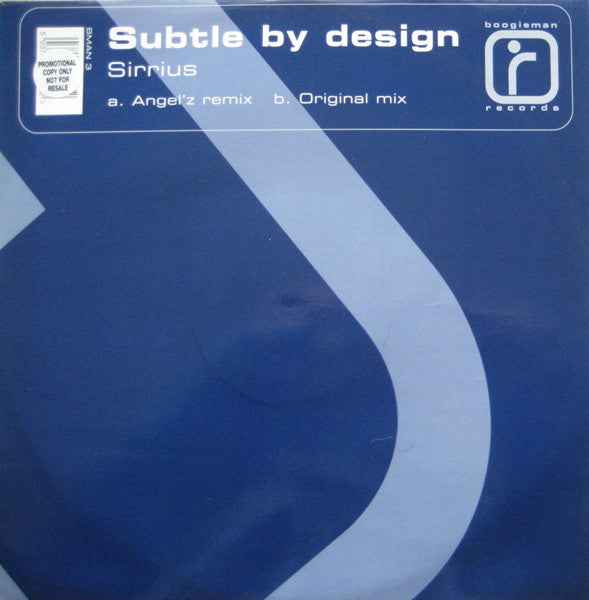 Subtle By Design : Sirius (12")