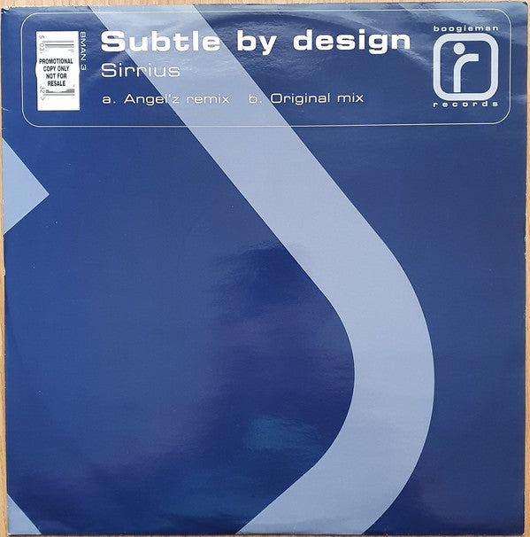 Subtle By Design : Sirius (12")