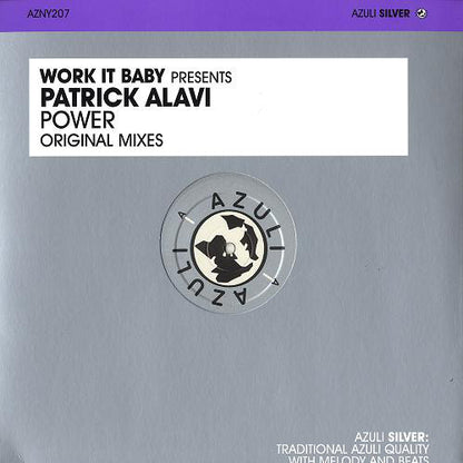 Patrick Alavi : Power (12")