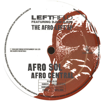 Leftfield Featuring Djum Djum : The Afro-Left EP (12", EP, Ltd)
