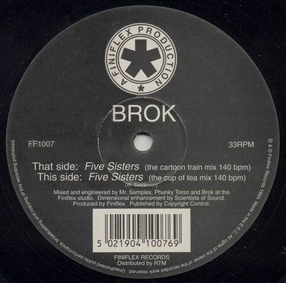 Brok : Five Sisters (12")