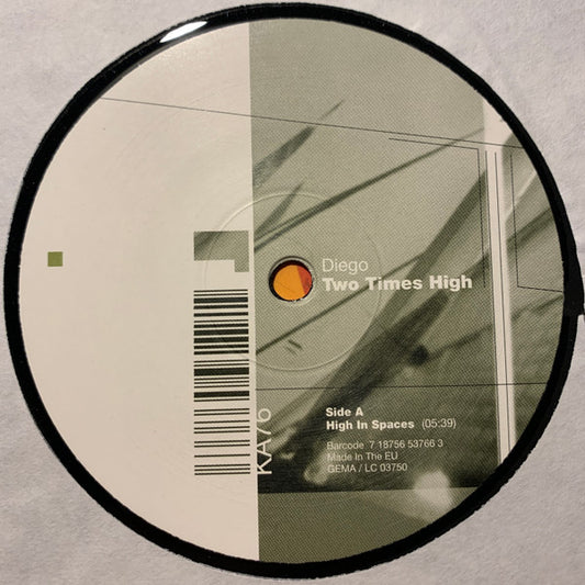 Diego : Two Times High (12")