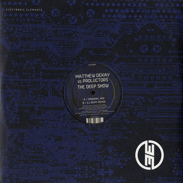 Matthew Dekay Vs. Proluctors : The Deep Show (12")