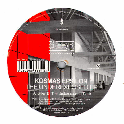 Kosmas Epsilon : Underexposed EP (12", EP)