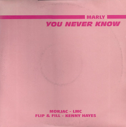 Marly : You Never Know (2x12", Promo)