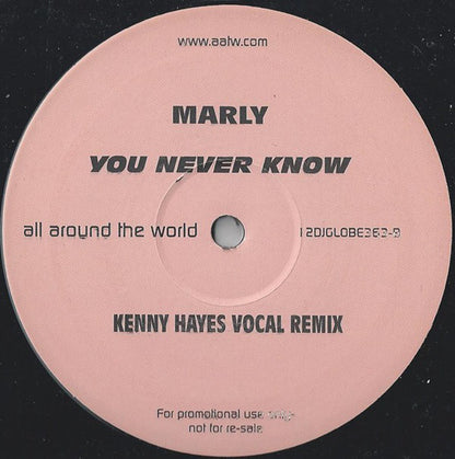 Marly : You Never Know (2x12", Promo)