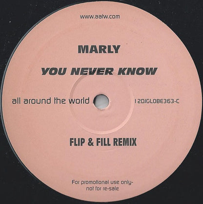 Marly : You Never Know (2x12", Promo)