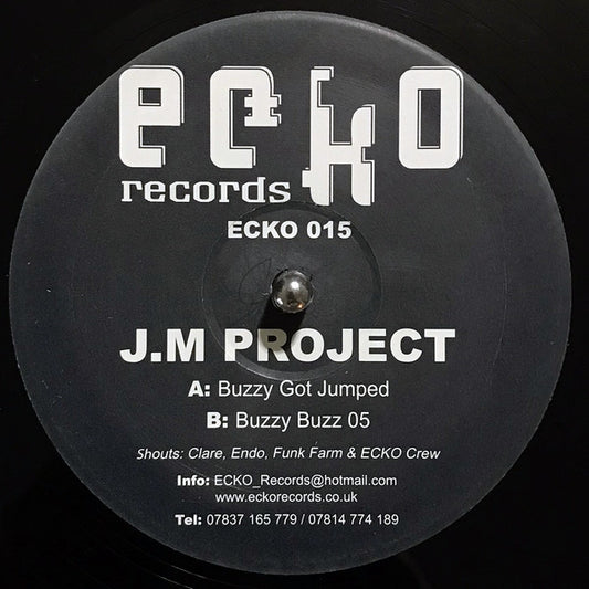 J.M Project : Buzzy Got Jumped / Buzzy Buzz 05 (12")
