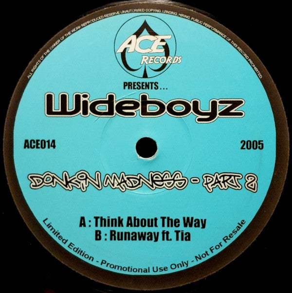 Wideboyz : Donkin Madness (Part 2) (12", Ltd, Promo)