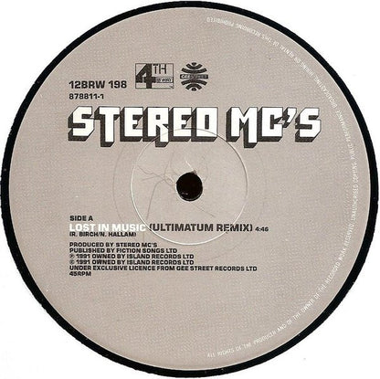 Stereo MC's : Lost In Music (12", Single)