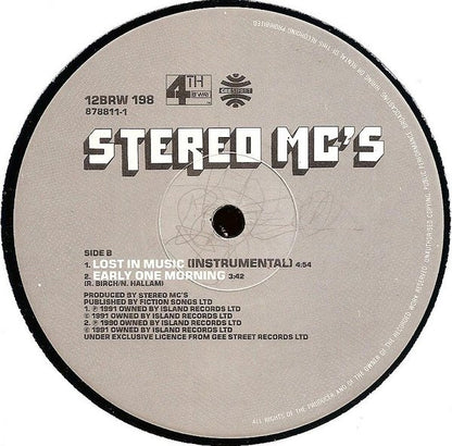Stereo MC's : Lost In Music (12", Single)