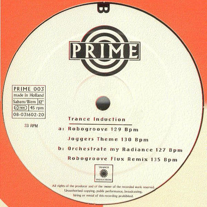 Trance Induction : Advanced Sonic Rituals EP (12", EP)