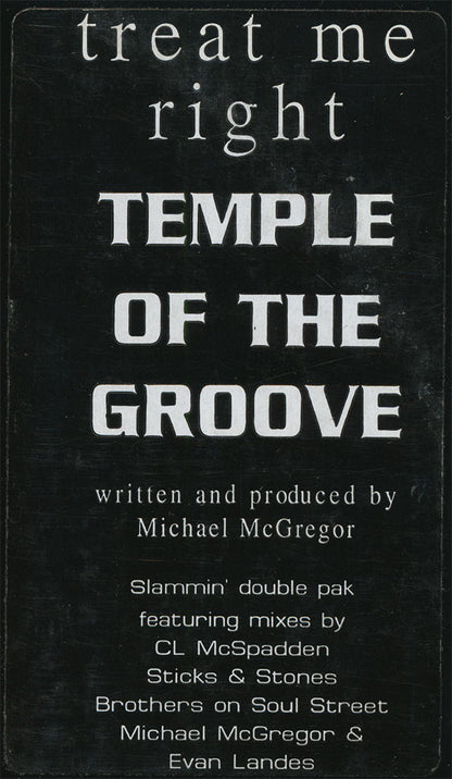 Temple Of The Groove : Treat Me Right (2x12")
