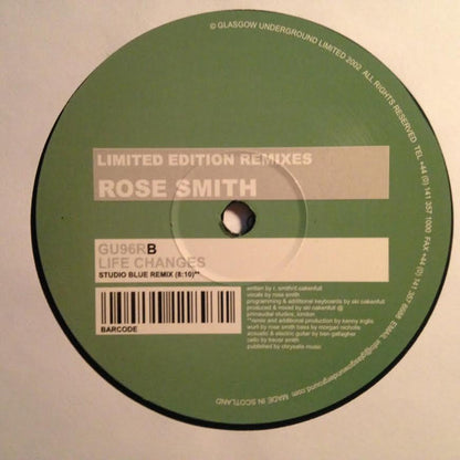 Rose Smith : Life Changes (Remixes) (12")