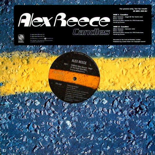 Alex Reece : Candles (12", Promo)