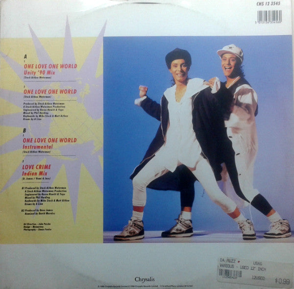 Romi & Jazz : One Love One World (12")