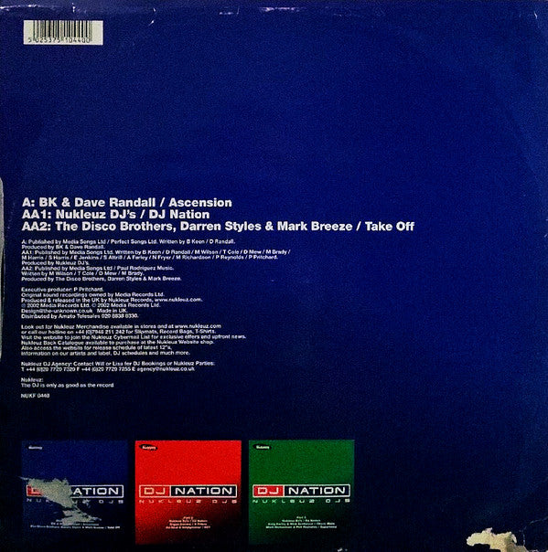 Nukleuz DJs : DJ Nation Part 1 (12")