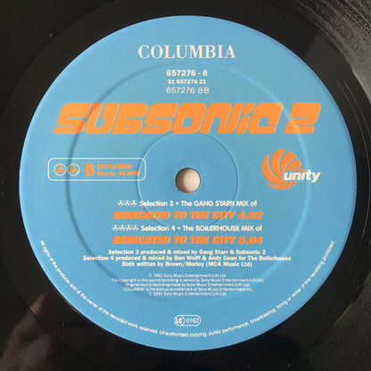 Subsonic 2 : Unsung Heroes Of Hip Hop (12", Single)