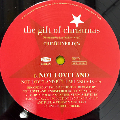 ChildLiner DJ's* : The Gift Of Christmas (2x12", Promo)
