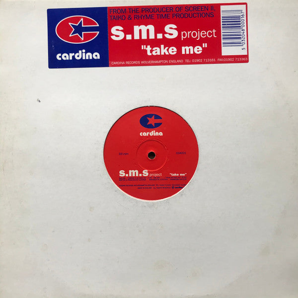 S.M.S Project* : Take Me (12")