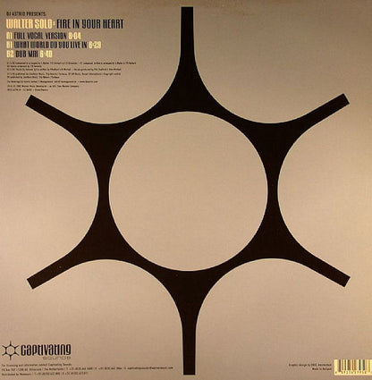 DJ Astrid Presents: Walter Solo : Fire In Your Heart (12")
