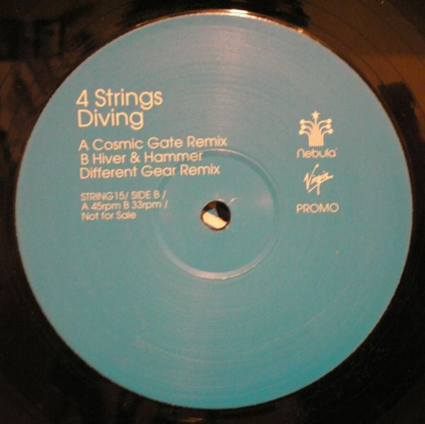 4 Strings : Diving (12", Promo)