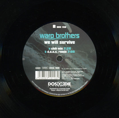 Warp Brothers : We Will Survive (12")
