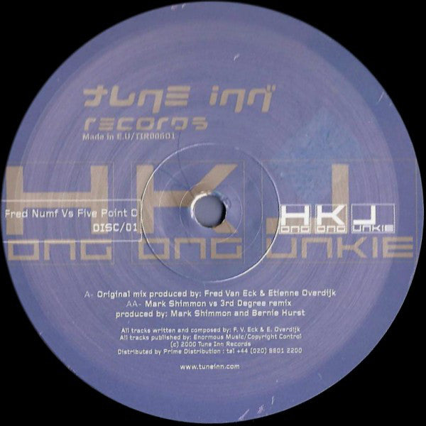 Fred Numf vs. Five Point O : Hong Kong Junkie (12", 1/2)