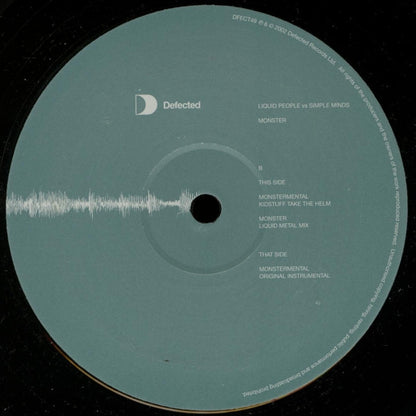 Liquid People vs. Simple Minds : Monster (12", Par)