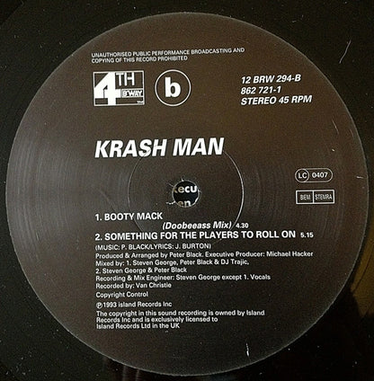 Krash Man : Booty Mack (12")