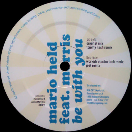 Mario Held : Be With You (12")